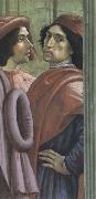 Domenico Ghirlandaio Detail from Saint Francis Restoring a Child to Life oil painting reproduction
